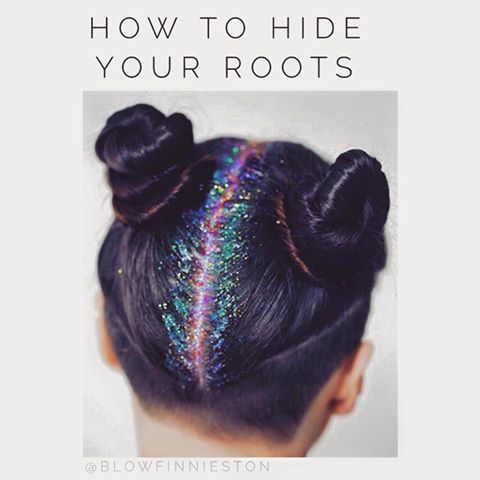 BLOW Glitter Roots Square