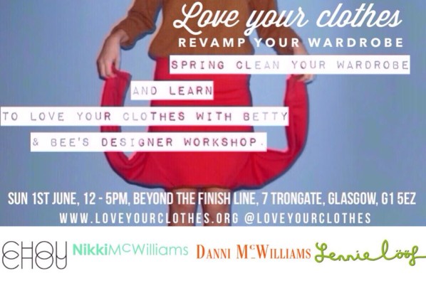 Love your clothes flyer