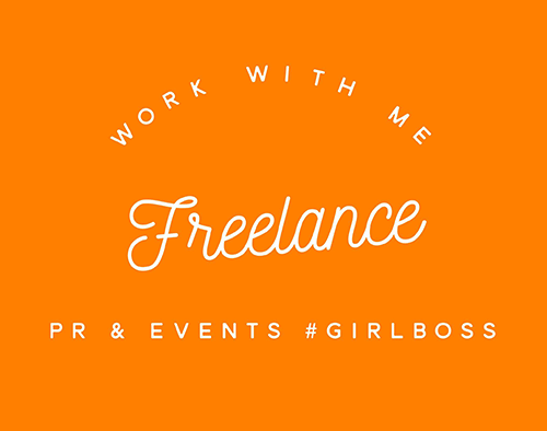 Work With Me - Freelance PR & Events Consultant